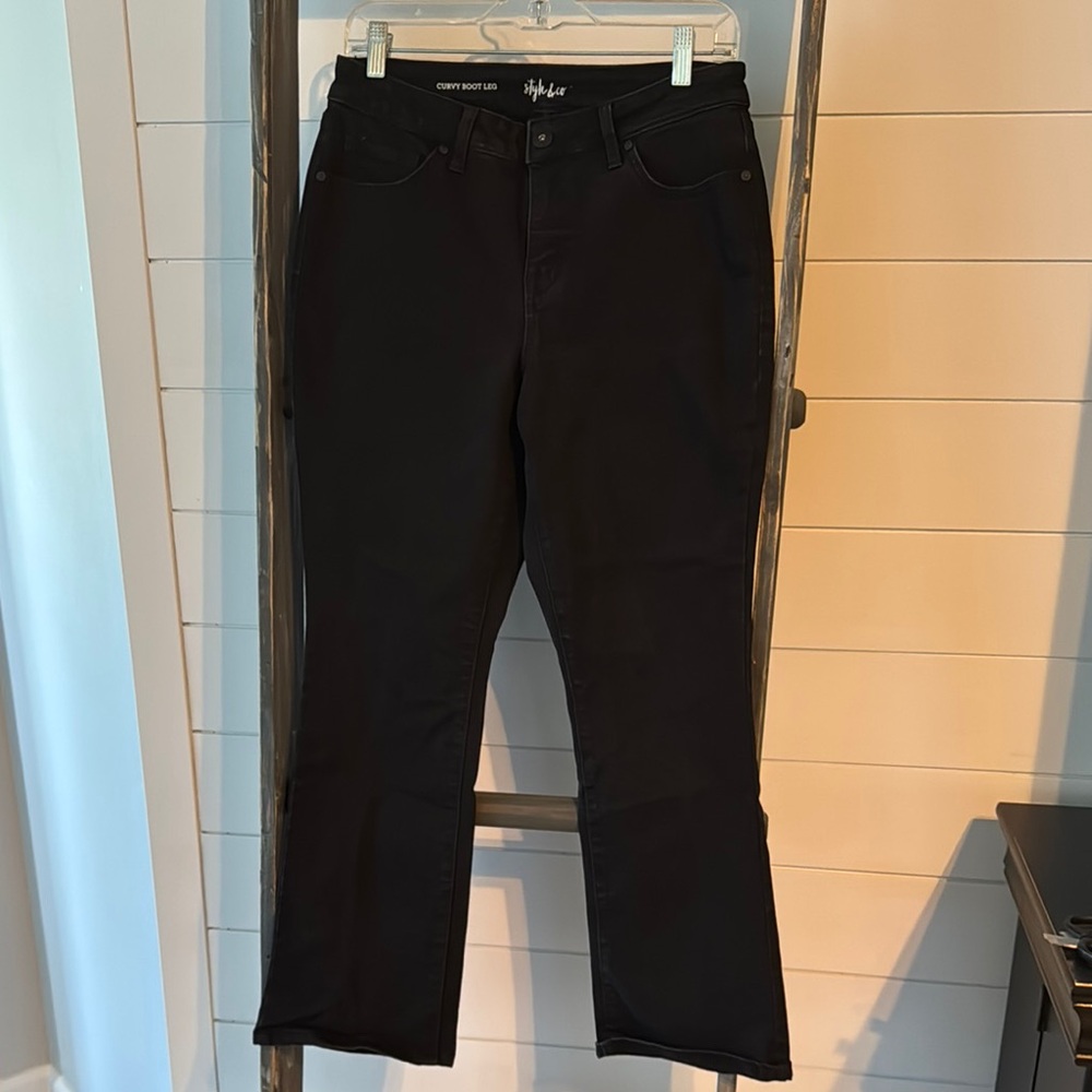 Style & Co. Women's Black Boot Cut Jeans